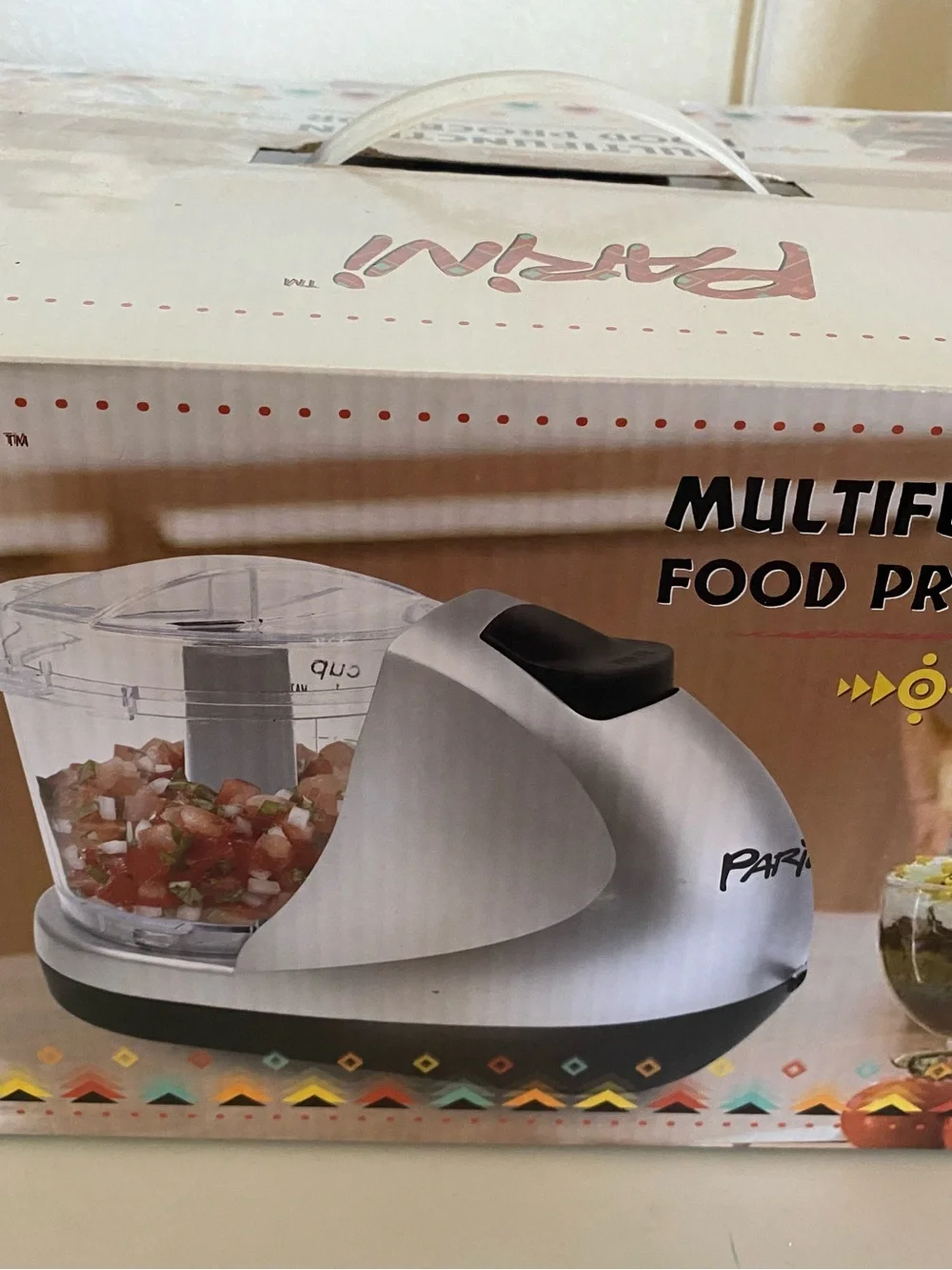 Multifunction Food Processor - Silver/Black